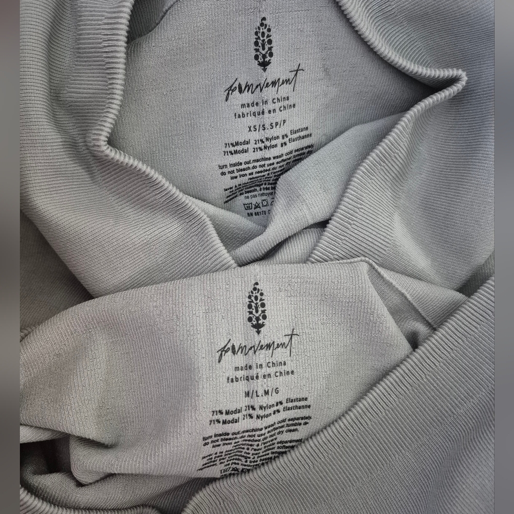 NWT- Free People Movement High-Rise Good Karma Seamless Leggings - Picture 7 of 7